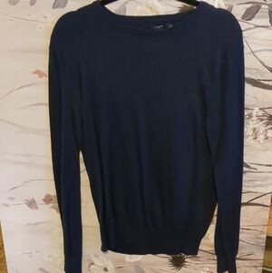 J. Crew Men's Navy Crewneck Sweater